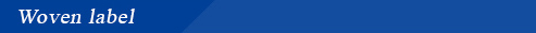 Woven label